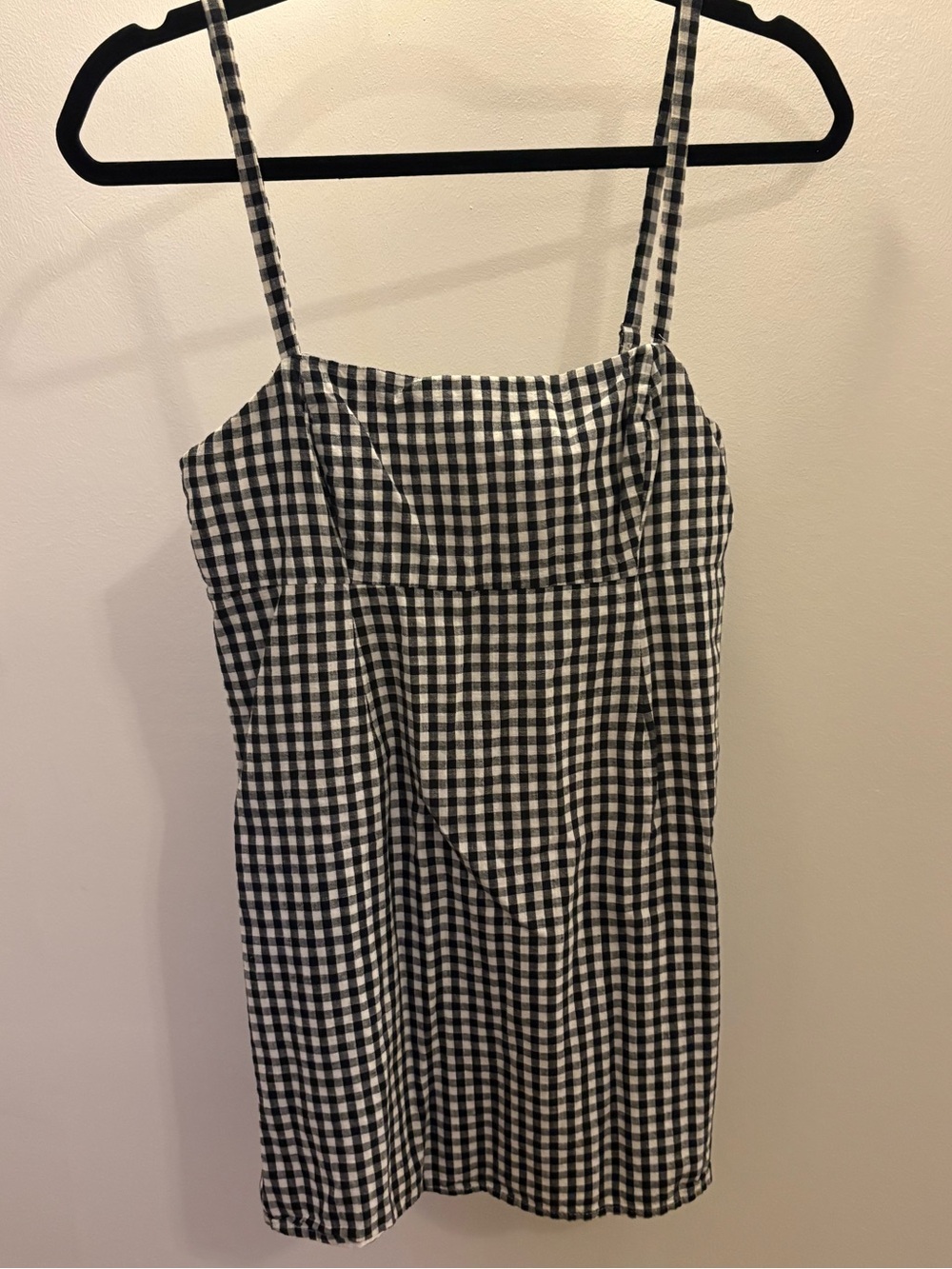 Black & White Gingham Dress